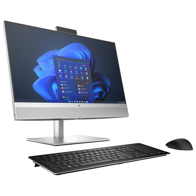 HP D58RJET EliteOne 840 G9 PC All-in-One Touch 23.8'' Intel Core i7-14700 16GB DDR5 SSD 512GB Wi-Fi 6E Windows 11 Pro colore Argento
