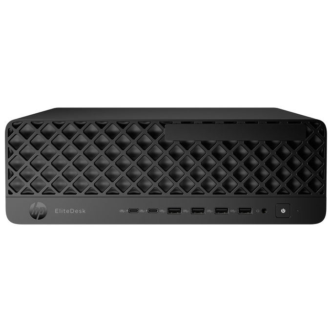 HP D5BB7ET EliteDesk 8 SFF G1i PC Desktop AI Intel Core Ultra 7 265 32 GB DDR5 1 TB SSD Windows 11 Pro Wolf Pro Security colore Nero