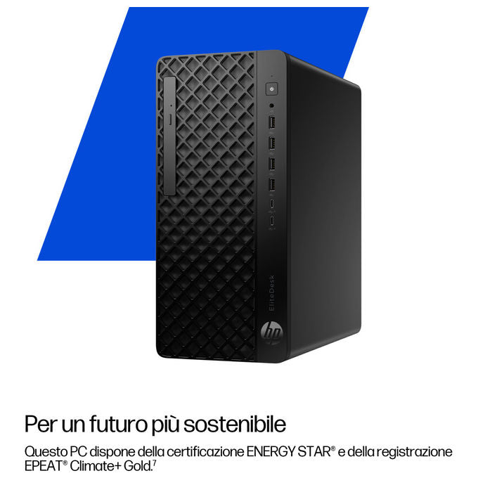 HP D5BC9ET EliteDesk 8 Tower G1i PC Desktop AI Intel Core Ultra 9 285 32 GB DDR5 1 TB SSD NVMe Wi-Fi 7 Windows 11 Pro colore Nero