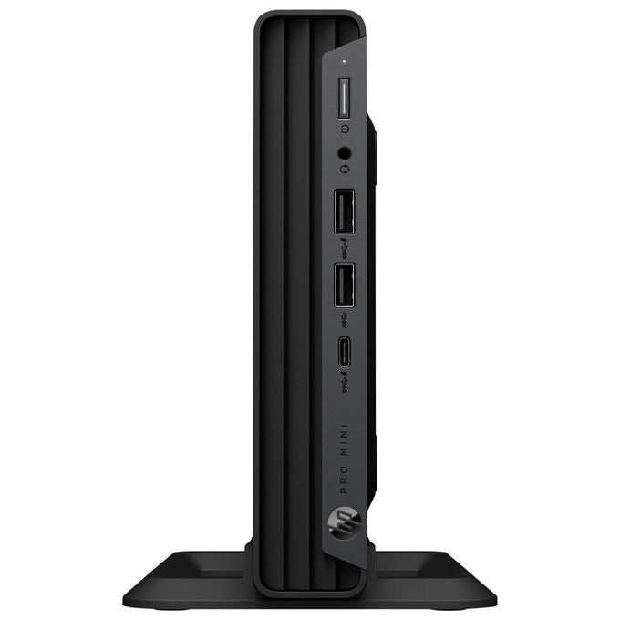 HP D5BD5AT Pro Mini 400 G9 Mini PC Intel Core i3-14100T 8 GB DDR5 256 GB SSD NVMe Wi-Fi 6 Windows 11 Pro colore Nero