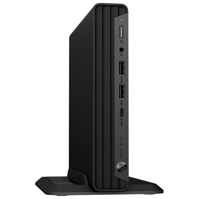 HP D5BD5AT Pro Mini 400 G9 Mini PC Intel Core i3-14100T 8 GB DDR5 256 GB SSD NVMe Wi-Fi 6 Windows 11 Pro colore Nero