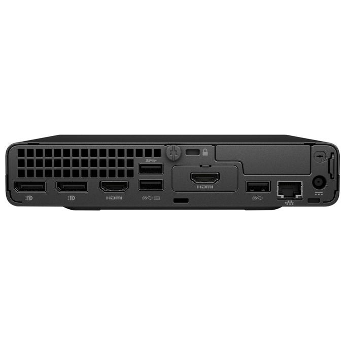 HP D5BD5AT Pro Mini 400 G9 Mini PC Intel Core i3-14100T 8 GB DDR5 256 GB SSD NVMe Wi-Fi 6 Windows 11 Pro colore Nero
