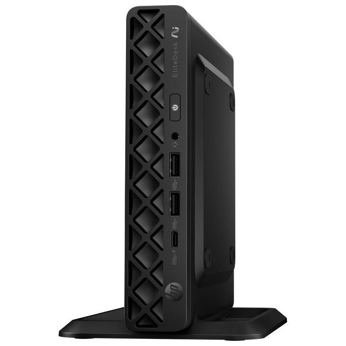 HP D5BK5AT EliteDesk 8 Mini G1a Mini PC AMD Ryzen AI 7 350 16 GB DDR5 512 GB SSD NVMe Wi-Fi 7 Windows 11 Pro colore Jack black