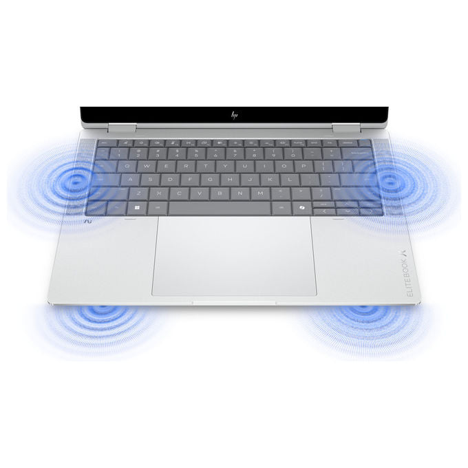 HP D87ZSAT EliteBook X Flip G2i Notebook 2 in 1 Intel Core Ultra 5 14 pollici 16 GB RAM 512 GB SSD Argento