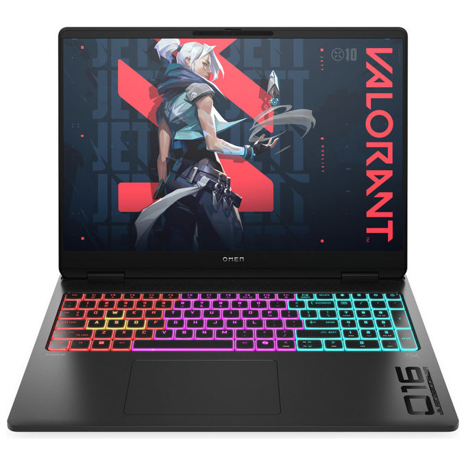 HP D8ZV6EA Omen Max Notebook Gaming 16 Intel Core Ultra 7 255HX 16GB DDR5 1TB SSD NVIDIA GeForce RTX 5070 colore Nero