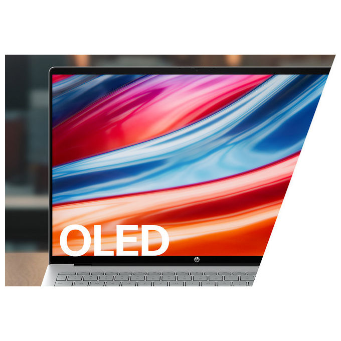 HP D94FHEA OmniBook 5 NB 16 OLED AMD Ryzen AI 5 330 16GB 512GB SSD W11 colore Argento