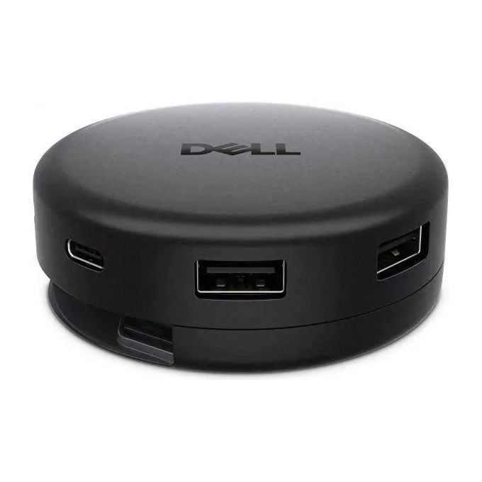 Dell DA326-BK-EMEA Pro Hub USB-C 7 in 1 Travel Hub HDMI DisplayPort Ethernet 2.5 Gbps Power Delivery 100W colore Nero