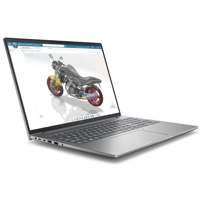 HP DK1L4ET ZBook X G2i Laptop AI Workstation 16'' Intel Core Ultra 7 24 GB DDR5 1 TB SSD NVIDIA RTX PRO 1000 Blackwell Windows 11 Pro colore Argento