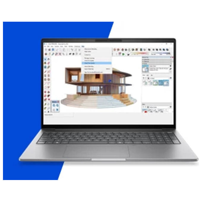 HP DK1M5ET ZBook 8 Laptop AMD Ryzen AI 7 PRO 16 pollici WUXGA 24 GB DDR5 1 TB SSD Wi-Fi 7 Windows 11 Pro colore Argento
