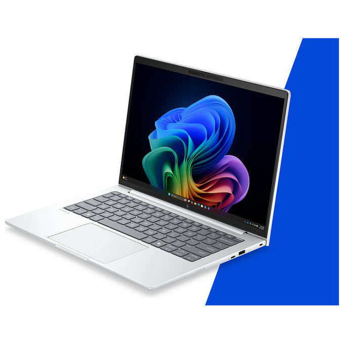 HP DL5P7AT EliteBook 8 G2i Notebook 14 pollici Intel Core Ultra 7 64 GB RAM 1 TB SSD Wi-Fi 7 Argento