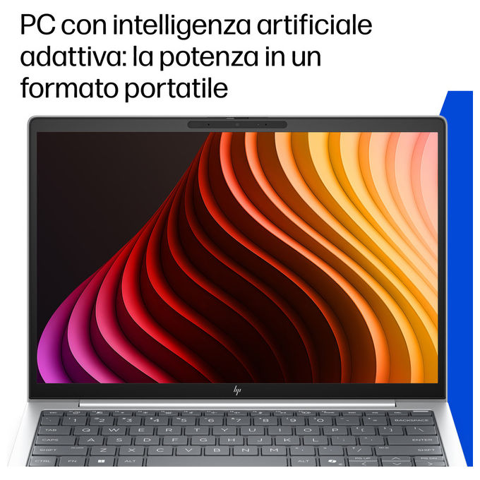 HP DL5Q0AT EliteBook 8 G2i Notebook 13.3 '' Intel Core Ultra 7 32 GB SSD 1 TB Wi-Fi 7 Windows 11 Pro colore Argento