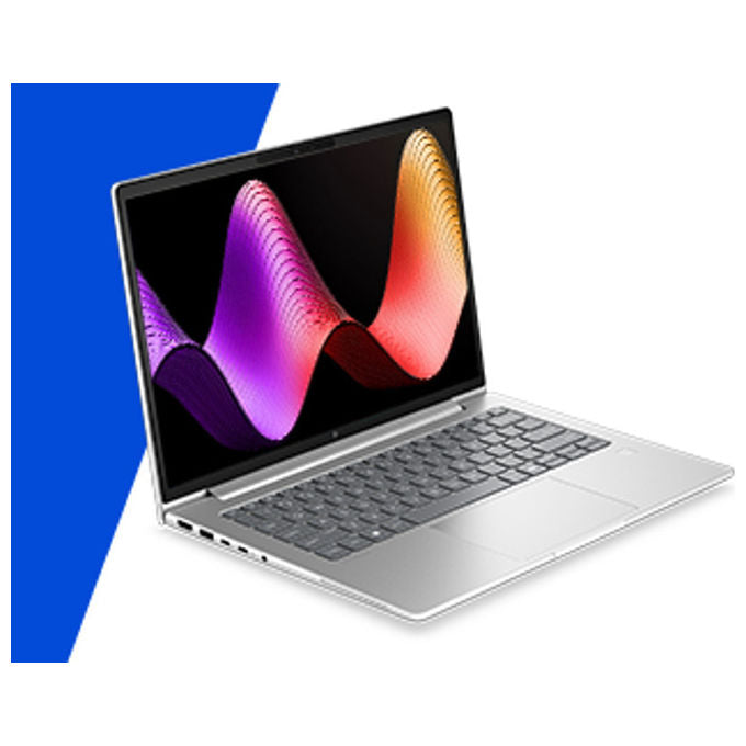 HP DL5R3AT EliteBook 6 G2i Notebook 14 Intel Core Ultra 7 355 24 GB DDR5 512 GB SSD NVMe Wi-Fi 7 Windows 11 Pro colore Argento