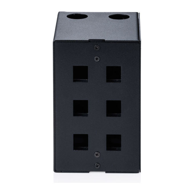Digitus DN-96992 Modulo Patch per Guida DIN 6 porte Fibra Ottica e Rame Alluminio colore Nero