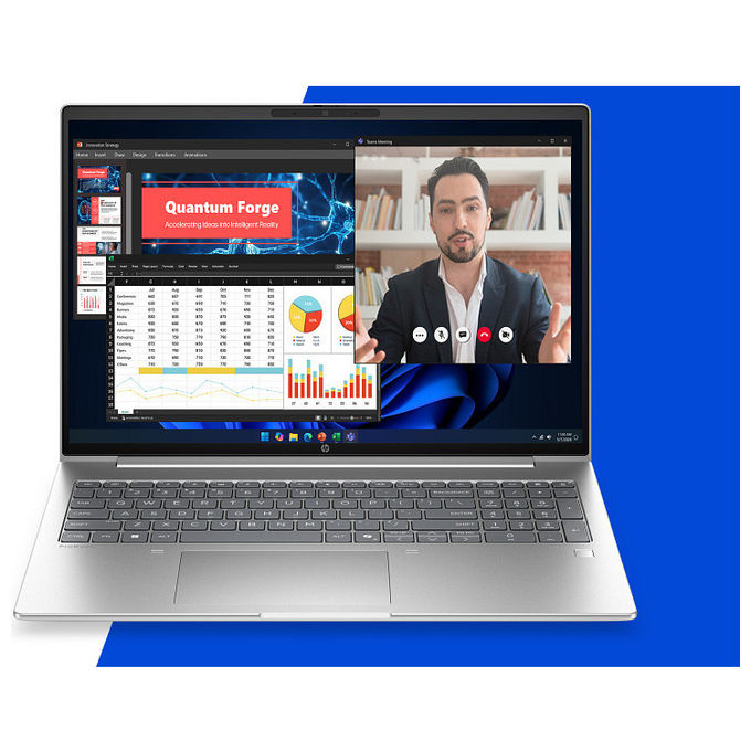 HP DP9J2AT ProBook 4 G2i Notebook 16'' Intel Core Ultra 5 16GB RAM 512GB SSD colore Argento