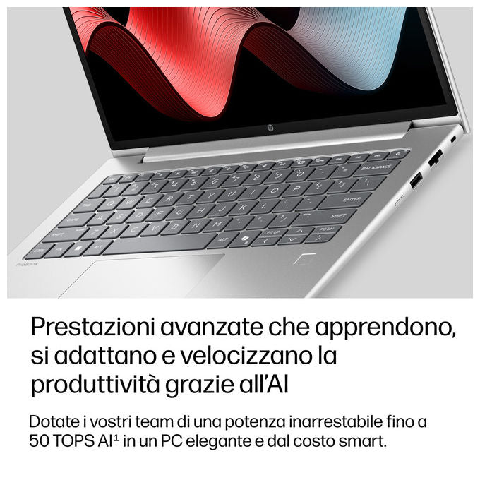 HP DP9K0AT ProBook 4 G2a Notebook 14 pollici AMD Ryzen AI 5 430 16GB RAM 512GB SSD NVMe Windows 11 Pro colore Argento