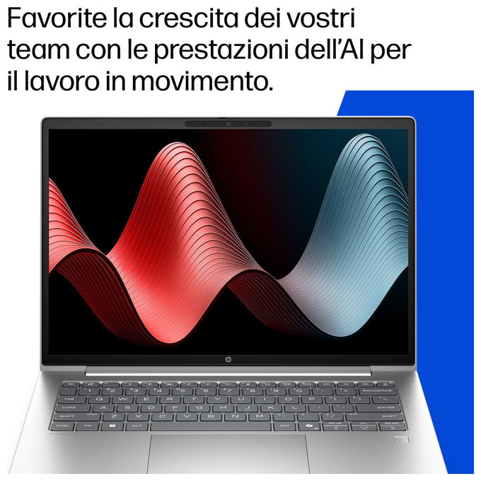 HP DP9K0AT ProBook 4 G2a Notebook 14 pollici AMD Ryzen AI 5 430 16GB RAM 512GB SSD NVMe Windows 11 Pro colore Argento