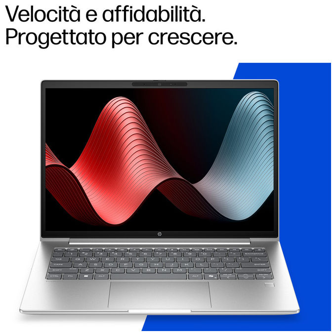 HP DP9K2AT#ABZ ProBook 4 G2A Notebook 14 pollici AMD Ryzen 5 6 GB RAM 512 GB SSD Windows 11 Pro colore Argento