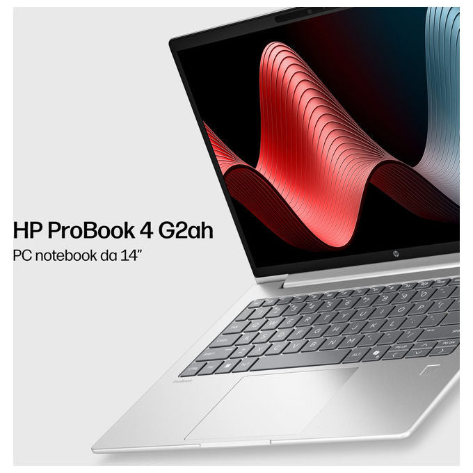 HP DP9K2AT#ABZ ProBook 4 G2A Notebook 14 pollici AMD Ryzen 5 6 GB RAM 512 GB SSD Windows 11 Pro colore Argento