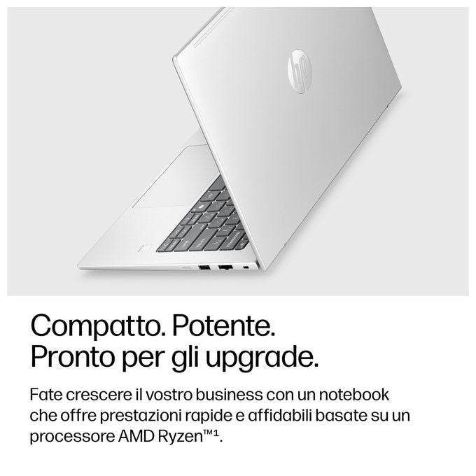 HP DP9K2AT#ABZ ProBook 4 G2A Notebook 14 pollici AMD Ryzen 5 6 GB RAM 512 GB SSD Windows 11 Pro colore Argento