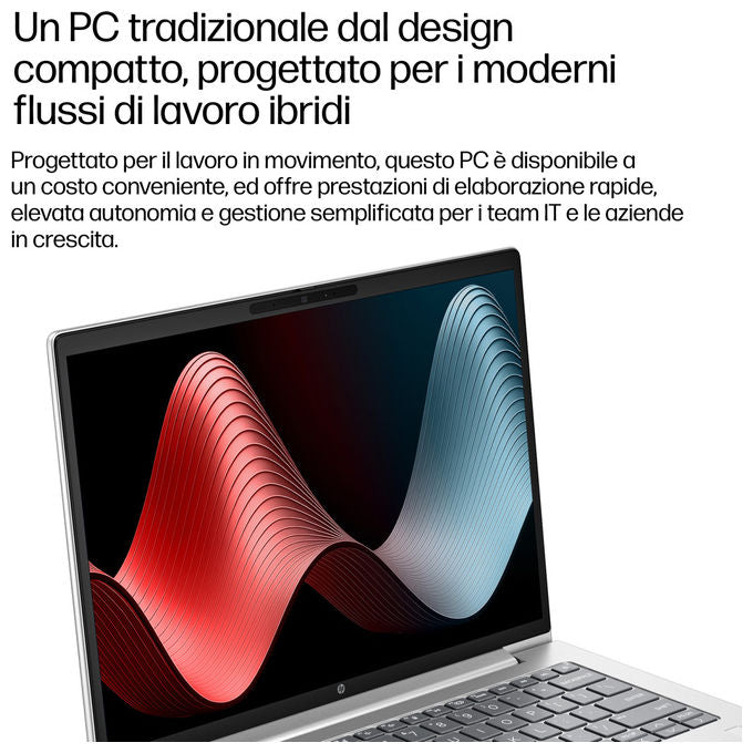 HP DP9K2AT#ABZ ProBook 4 G2A Notebook 14 pollici AMD Ryzen 5 6 GB RAM 512 GB SSD Windows 11 Pro colore Argento