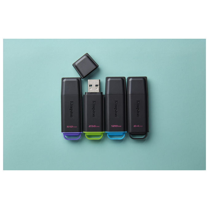 Kingston DTXG2-512GB DataTraveler Exodia Chiavetta USB 3.2 Gen 1 Tipo A 512GB colore Nero Viola