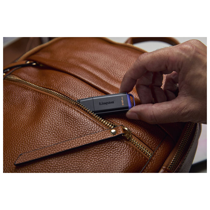 Kingston DTXG2-512GB DataTraveler Exodia Chiavetta USB 3.2 Gen 1 Tipo A 512GB colore Nero Viola