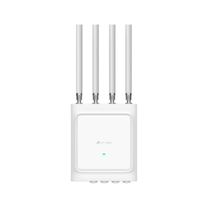 TP-Link EAP668-OUTDOOR HD Omada Access Point Wi-Fi 6 AX3600 Dual Band PoE IP68 Outdoor colore Bianco