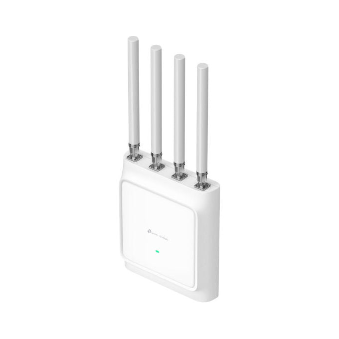 TP-Link EAP668-OUTDOOR HD Omada Access Point Wi-Fi 6 AX3600 Dual Band PoE IP68 Outdoor colore Bianco