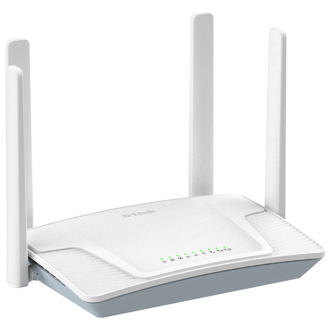 D-Link G416C Router Wireless 4G LTE Wi-Fi 6 Dual Band 2.4 5GHz 1500 Mbit-s Gigabit Ethernet colore Bianco