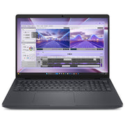 Dell MC16250 Pro Max 16 Intel Core Ultra 7 265H Workstation mobile 16 GB DDR5 512 GB SSD Intel Arc 140T Windows 11 Pro colore Nero