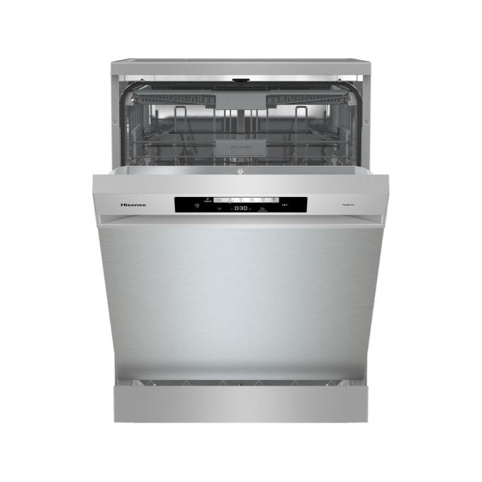 Hisense HS643C90X Lavastoviglie Libera installazione 16 coperti Classe C 44 dB Auto Dry 3 cestelli (85x60x60 cm) colore Argento