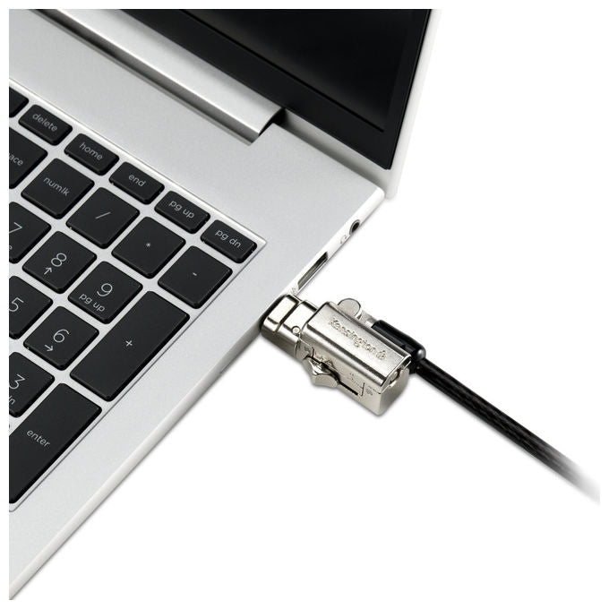 Kensington K63389WW Lucchetto per Laptop Universale 3 in 1 2.0 con Chiave cavo 1.8 m compatibile slot Standard Nano Cuneo colore Nero