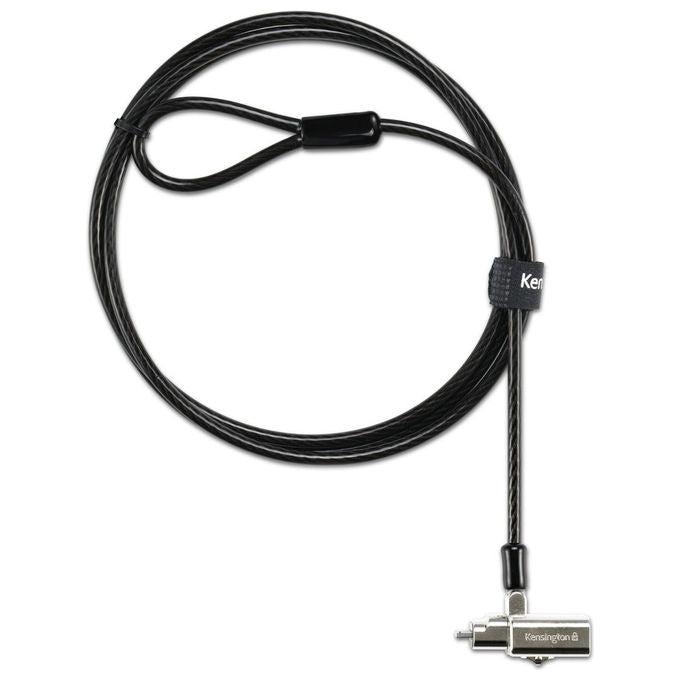 Kensington K63389WW Lucchetto per Laptop Universale 3 in 1 2.0 con Chiave cavo 1.8 m compatibile slot Standard Nano Cuneo colore Nero