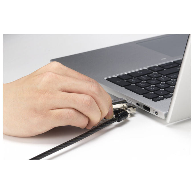 Kensington K63389WW Lucchetto per Laptop Universale 3 in 1 2.0 con Chiave cavo 1.8 m compatibile slot Standard Nano Cuneo colore Nero