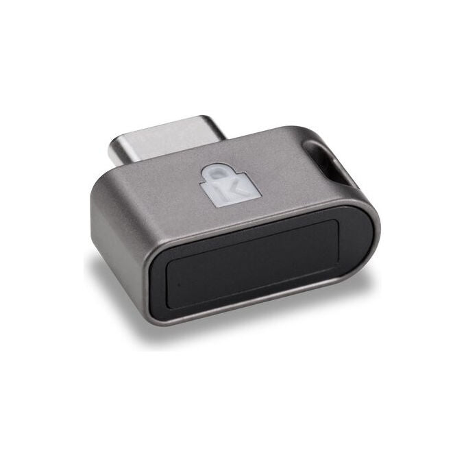 Kensington K65051WW VeriMark Guard 2.1 Chiave di Sicurezza Biometrica USB-C FIDO2 CTAP 2.1 Windows macOS colore Nero
