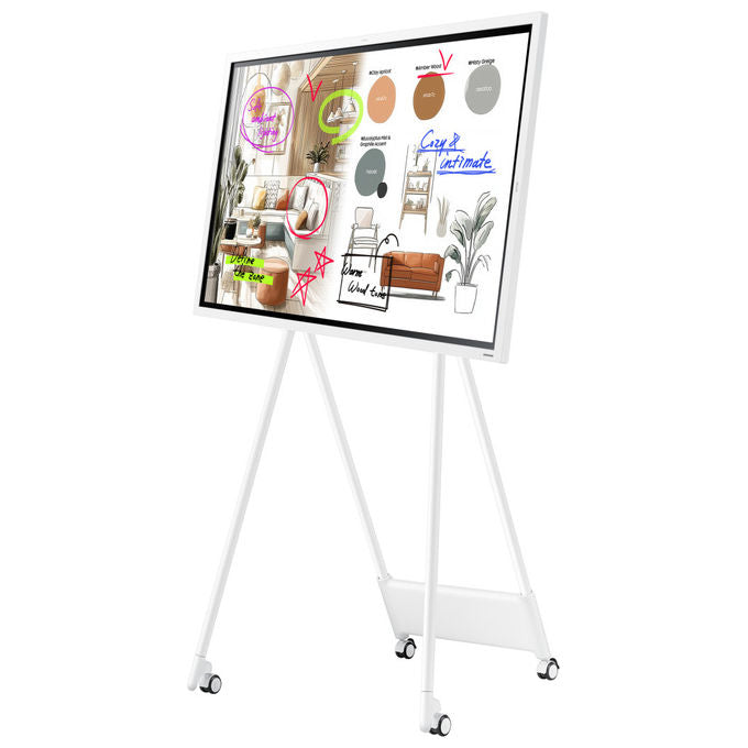 Samsung WM55FX Flip Pro Display Interattivo Touch 55'' 4K UHD Tizen 9.0 Wi-Fi colore Grigio Bianco