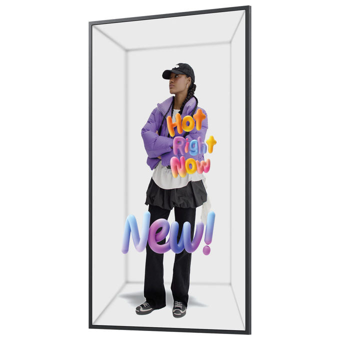 Samsung SM85HX-P Spatial Signage Display per Segnaletica Digitale 85'' LCD 4K UHD 500 cd-m² 16 GB Tizen 7.0 24-7 colore Nero