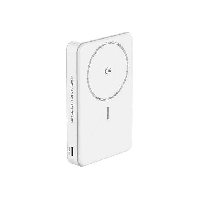 Celly MAGPB10000QI2WH Power Bank Wireless MagSafe Qi2 15W 10000 mAh USB-C USB-A colore Bianco