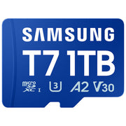 Samsung MB-MB1T0T-WW T7 Scheda microSDXC 1 TB UHS-I U3 V30 A2 170 MB-s colore Blu