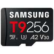 Samsung MB-MH256TWW T9 Scheda microSD 256 GB MicroSDXC UHS-I U3 V30 A2 200 MB-s 130 MB-s colore Nero