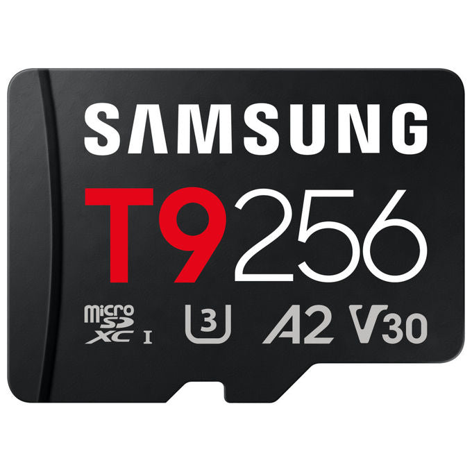 Samsung MB-MH256TWW T9 Scheda microSD 256 GB MicroSDXC UHS-I U3 V30 A2 200 MB-s 130 MB-s colore Nero