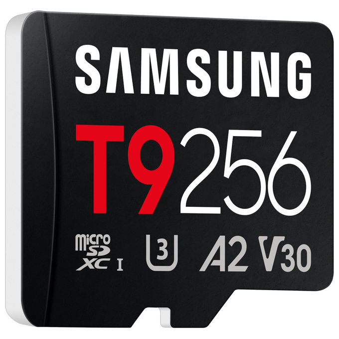 Samsung MB-MH256TWW T9 Scheda microSD 256 GB MicroSDXC UHS-I U3 V30 A2 200 MB-s 130 MB-s colore Nero
