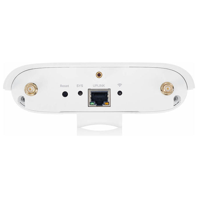 Zyxel NWA55BE Access Point Outdoor Wi-Fi 7 Dual Radio 2.4 5 GHz 5100 Mbit-s PoE IP55 1 Porta LAN Gestito da Cloud colore Bianco
