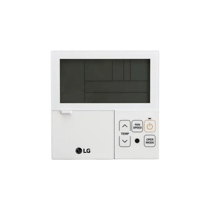 LG PREMTB001 Comando a Filo Standard per Climatizzatore Display LCD Timer Settimanale Compatibile Multi V colore Bianco