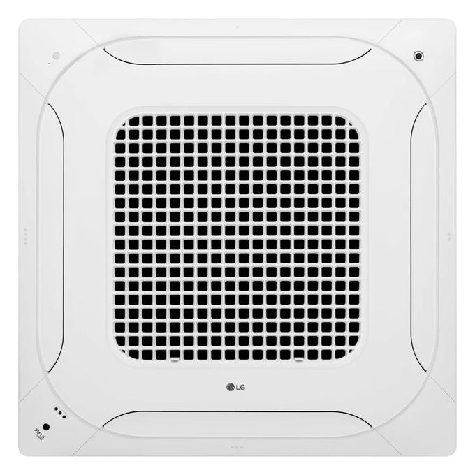 LG PT-AAGW0.ENCXCOM Griglia Standard Cassette 4 Vie Dual Vane 950x950 mm compatibile CT 24-60 UT 18-60 colore Bianco