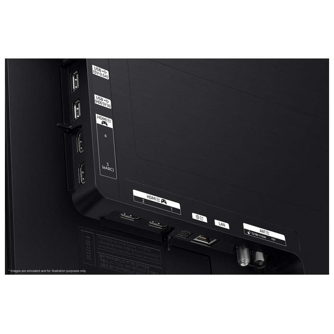 Samsung QE48S90HAEXZT Smart TV OLED 4K 48'' Processore NQ4 AI Gen3 Motion Xcelerator 165Hz Dolby Atmos Glare Free colore Nero