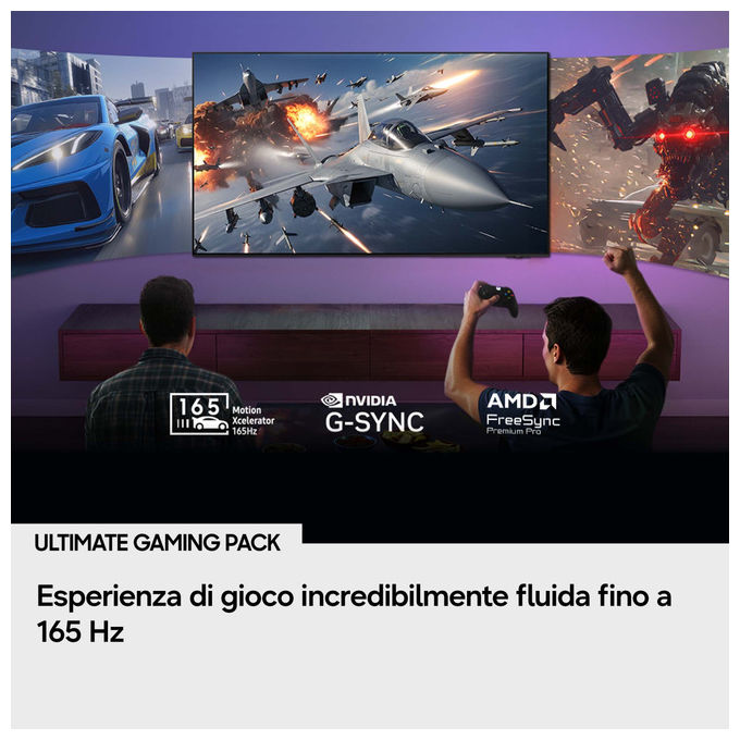 Samsung QE65S90HAEXZT OLED AI TV 65'' 4K Smart TV Processore NQ4 AI Gen3 Motion Xcelerator 165Hz Dolby Atmos colore Nero
