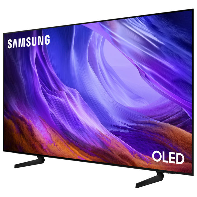 Samsung QE77S85HAEXZT S85H Smart TV OLED 77'' 4K Ultra HD 120Hz Dolby Atmos Wi-Fi 6E colore Nero