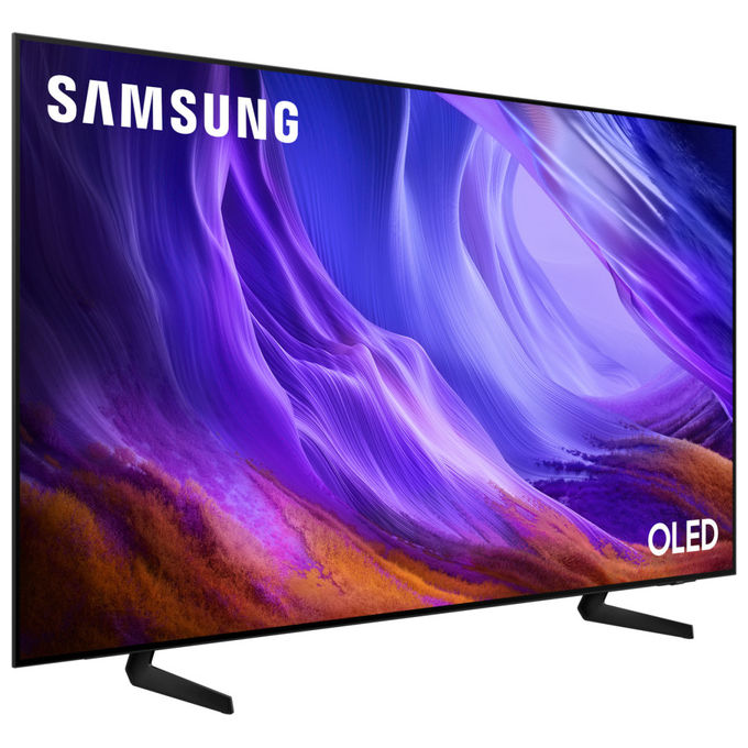 Samsung QE77S85HAEXZT S85H Smart TV OLED 77'' 4K Ultra HD 120Hz Dolby Atmos Wi-Fi 6E colore Nero