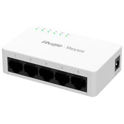 Reyee RG-ES05G-L Switch Desktop Non Gestito 5 Porte RJ45 Gigabit 1000 Mbps Plug and Play colore Bianco